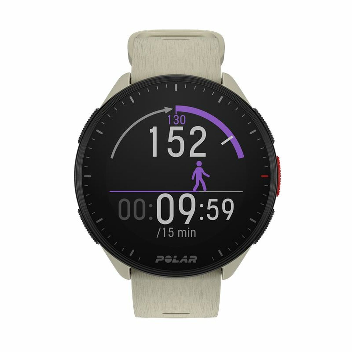 Karóra Sport Polar Fehér 1,2"